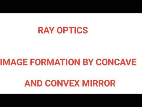Ray optics part 3, image formation by cocave and convex mirrors