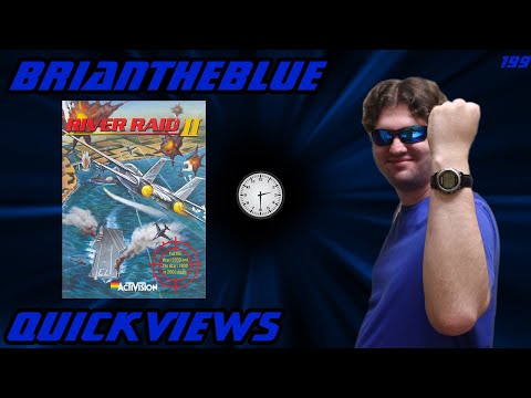 River Raid II (Atari 2600) - BrianTheBlue Quickviews Episode 199