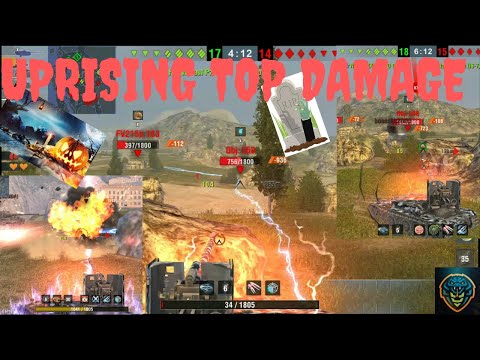 WOT Blitz | PROJECT UPRISING EP: 3 | Grille 15 | 18K Damage | 11 Kills | "TOP DAMAGE IN UPRISING"