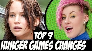 TOP 9 Hunger Games Changes - Book to Movie