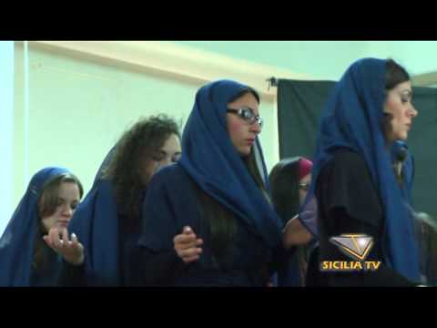 SICILIA TV FAVARA - Il ''Poema della croce'' del M.L.King al Carcere di Agrigento