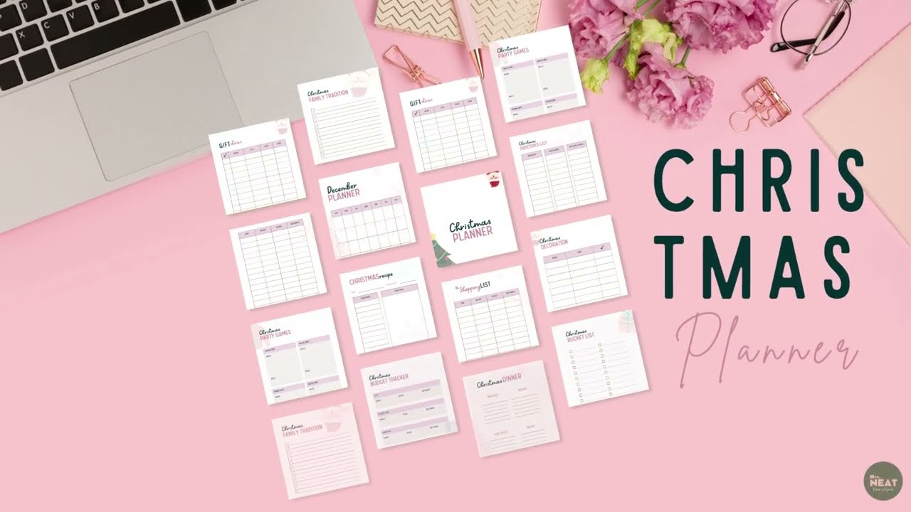 Christmas Printable Planner Bundle