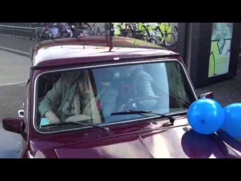 Bart&Fred truuk van weggewaes op paad