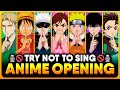 TRY NOT TO SING OR DANCE ️ ANIME EDITION