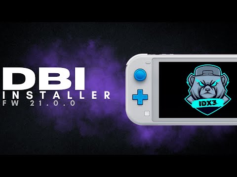 How to Get DBI Installer For FW 21.x.x // How to Install Games On a Modded Nintendo Switch