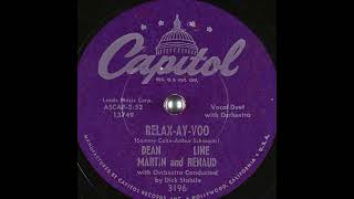 Relax Ay Voo   Dean Martin and Line Renaud