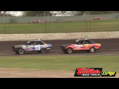 Junior Sedans - Heat 25 - Australian Title - Borderline Speedway - 07.01.17