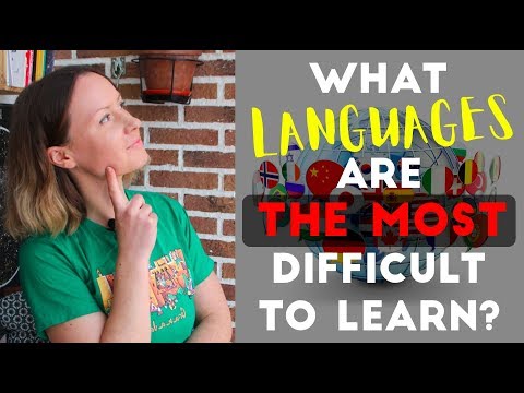 What LANGUAGES are the MOST DIFFICULT to learn?
