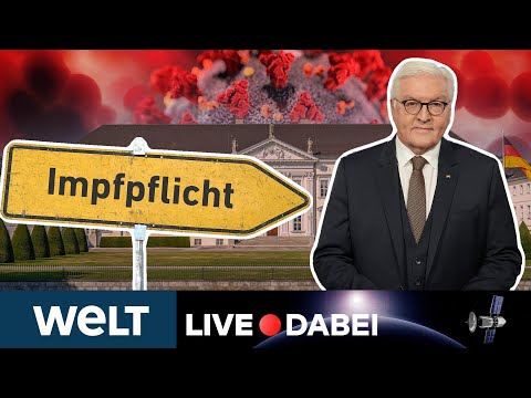 OMIKRON: Steinmeier spricht mit Bürgerinnen und Bürgern über Corona-Impfpflicht | WELT Live dabei
