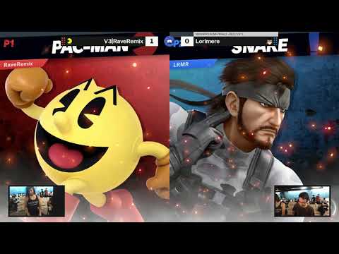 The Smash Lab 165 Winners Semi-Finals - Lorimere (Snake) vs RaveRemix (Pac-Man)