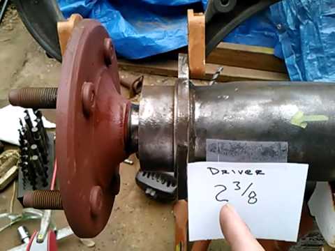 Narrowing a Ford Ranger 7.5 axle - Measurements