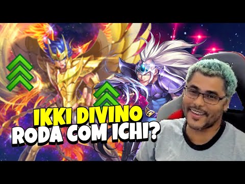 GALINHA VOANDO! IKKI DIVINO vs META Galático - Saint Seiya Awakening