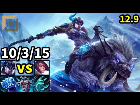Sejuani Top vs Fiora - KR Master | Patch 12.9