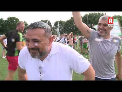 Abdullah Sari promoveert met BSC '68 naar derde klasse na winst op Reeuwijk