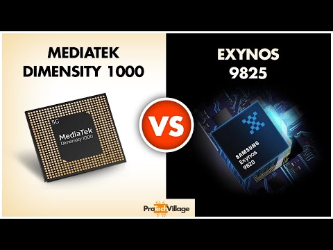 Samsung Exynos 9825 vs Mediatek Dimensity 1000 | Quick Comparison | Who wins? Video