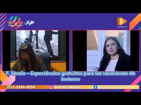 F Varela – espectáculos gratuitos para las vacaciones de invierno