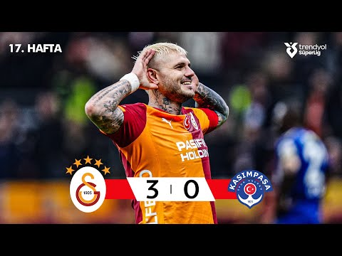 Galatasaray (3-0) Kasımpaşa - Highlights | Trendyol Süper Lig - 2025/26