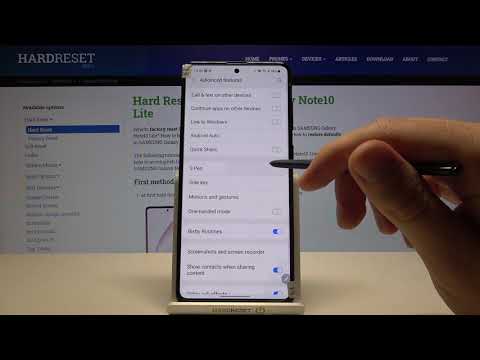 How to Activate Quick Launch in Samsung Galaxy Note 10 Lite? Side Key Features
