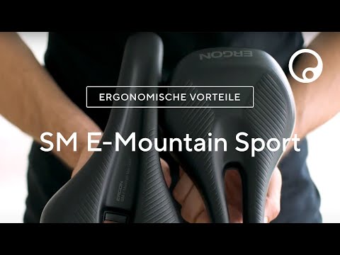 Ergon SM E-Mountain Sport Sattel I Ergonomische Vorteile