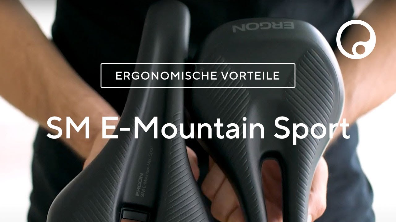 Ergon Fahrradsattel SM E-Mountain Sport M/L