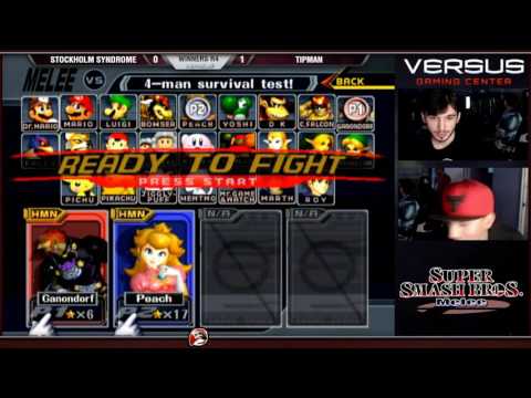 VS Weekly 5/08/16 - Winners R3 - Stockholm Syndrome (Peach) vs Tipman (Ganondorf) - Melee
