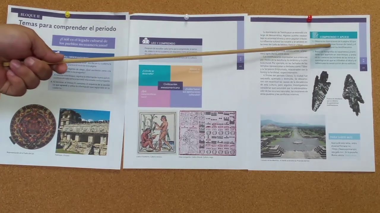 Culturas mesoamericanas. Primaria, 4º. Historia. Bloque 2.