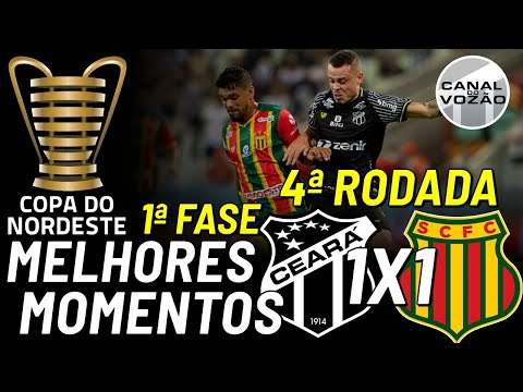 [Copa NE '22] 4ª Rodada | Ceará SC 1 X 1 Sampaio Corrêa FC | Melhores Momentos | Canal do Vozão