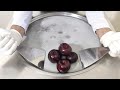 Red Plum Ice Cream Rolls Street Food Chef Ice Cream Rolls شيف ايس كريم رولز ايس ك�