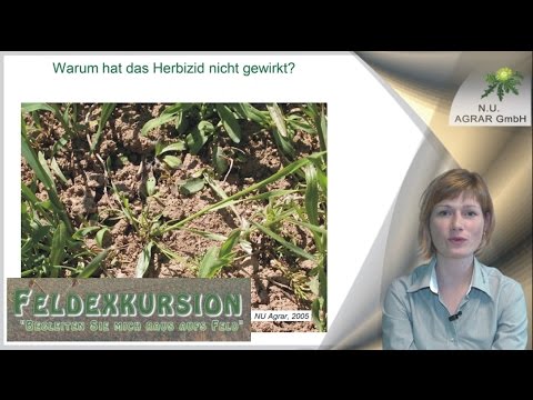 42. Feldexkursion: Herbizide  - NU Agrar, 08.06.2016 (herbicide resistance)