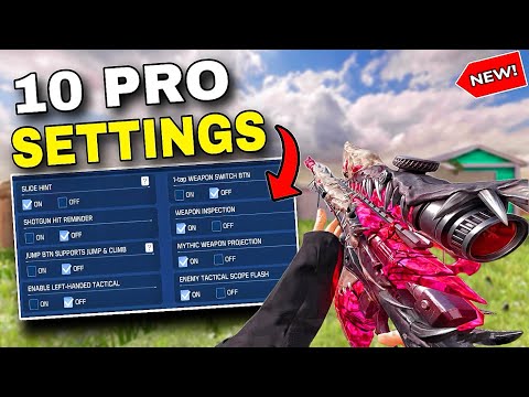 10 SETTINGS I Wish I Knew Sooner in CODM..