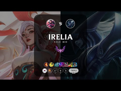 Irelia Mid vs Lissandra - KR Master Patch 13.13
