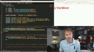 Kom igång med JavaScript och skriv din första kod #10