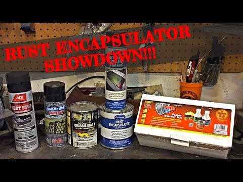 Rust Encapsulator Paint SHOWDOWN!!! - ONE YEAR CHALLENGE
