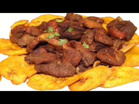 How to Make Haitian Fritay : Fritay with Hard Chicken