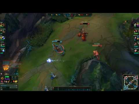 Renekton vs Riven amazing Flash outplay- Insane Flash prediction