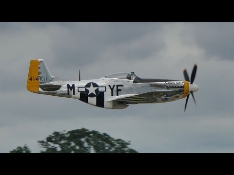 P 51 Mustangs at Airventure Oshkosh airshow Wisconsin 2016
