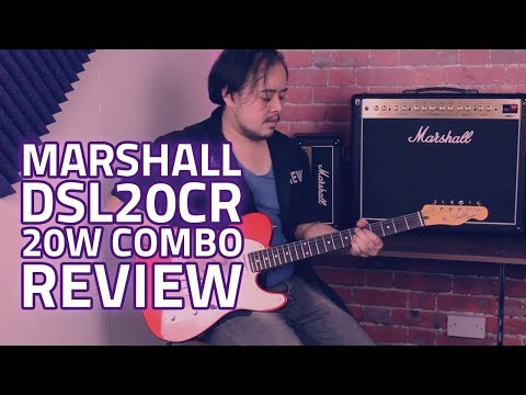 Marshall DSL20CR 20W Combo Amp Overview and Tone Test