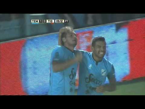 Gol de Ríos. Temperley 1 - Tigre 0. Fecha 5. Primera División 2016