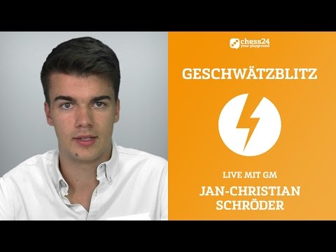 Geschwätzblitz mit Jan-Christian  Schröder