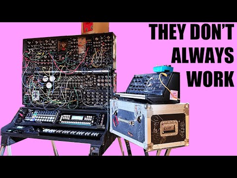 Playing Shows With DIY Synthesizers goes wrong, a lot.