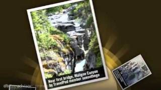preview picture of video 'Maligne Canyon - Jasper, Jasper National Park, Canadian Rockies, Alberta, Canada'