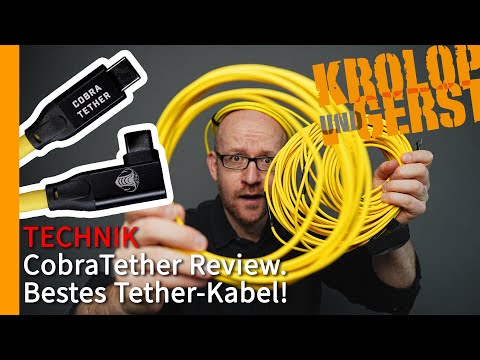 CobraTether Review. Best Tether Cable! 📷 Krolop&Gerst
