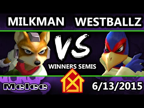 DTH - OES | MilkMan (Fox) Vs. Westballz (Falco) SSBM Winners Semis - Smash Melee