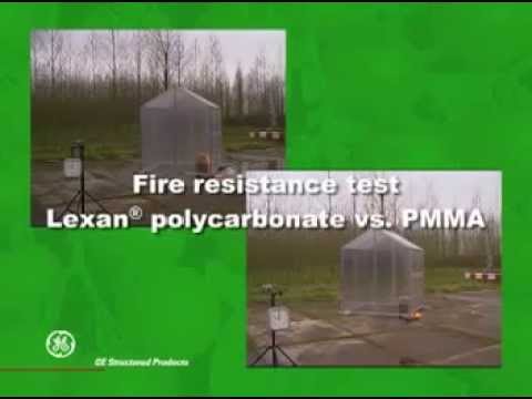 Flammability Test For Polycarbonates