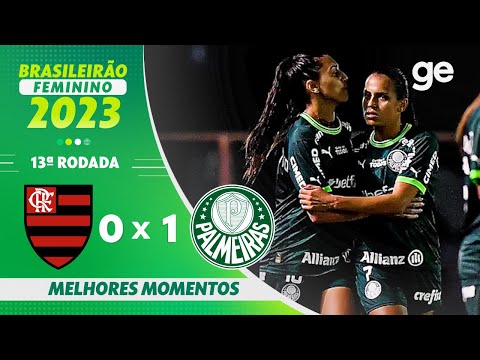 Gols e lances de Flamengo x Palmeiras