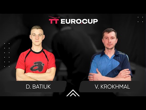 13:40 Dmytro Batiuk - Vitalii Krokhmal 24.06.2024 TT Euro.Cup Ukraine Master. TABLE 3