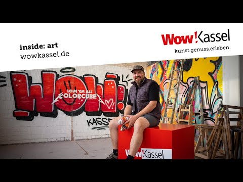 Kultur in Kassel: Internationale Kunst in der Public Art Gallery der Kolorcubes - #WowKassel