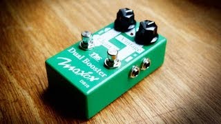 Video thumbnail for Maxon: DB10 DUAL BOOSTER by Brett Kingman