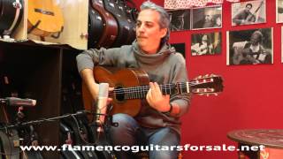 Video thumbnail for Paco de Lucia´s Sobrinos de Domingo Esteso 1971 flamenco guitar played by Pedro Javier González by flamencoguitarsforsale
