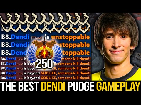 DENDI PUDGE THE LEGEND NEVER DIE!!! THE BEST DENDI PUDGE GAMEPLAY SO FAR [2 Games] | Pudge Official